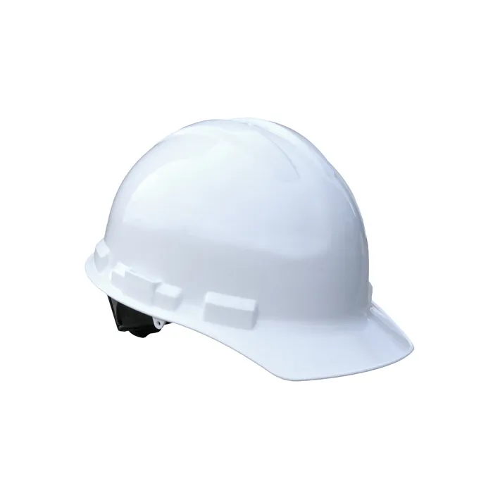 Radians Granite GHR6-WHITE Hard Hat, Cap Style, 6 Point Ratchet Suspension, White, 1 Each