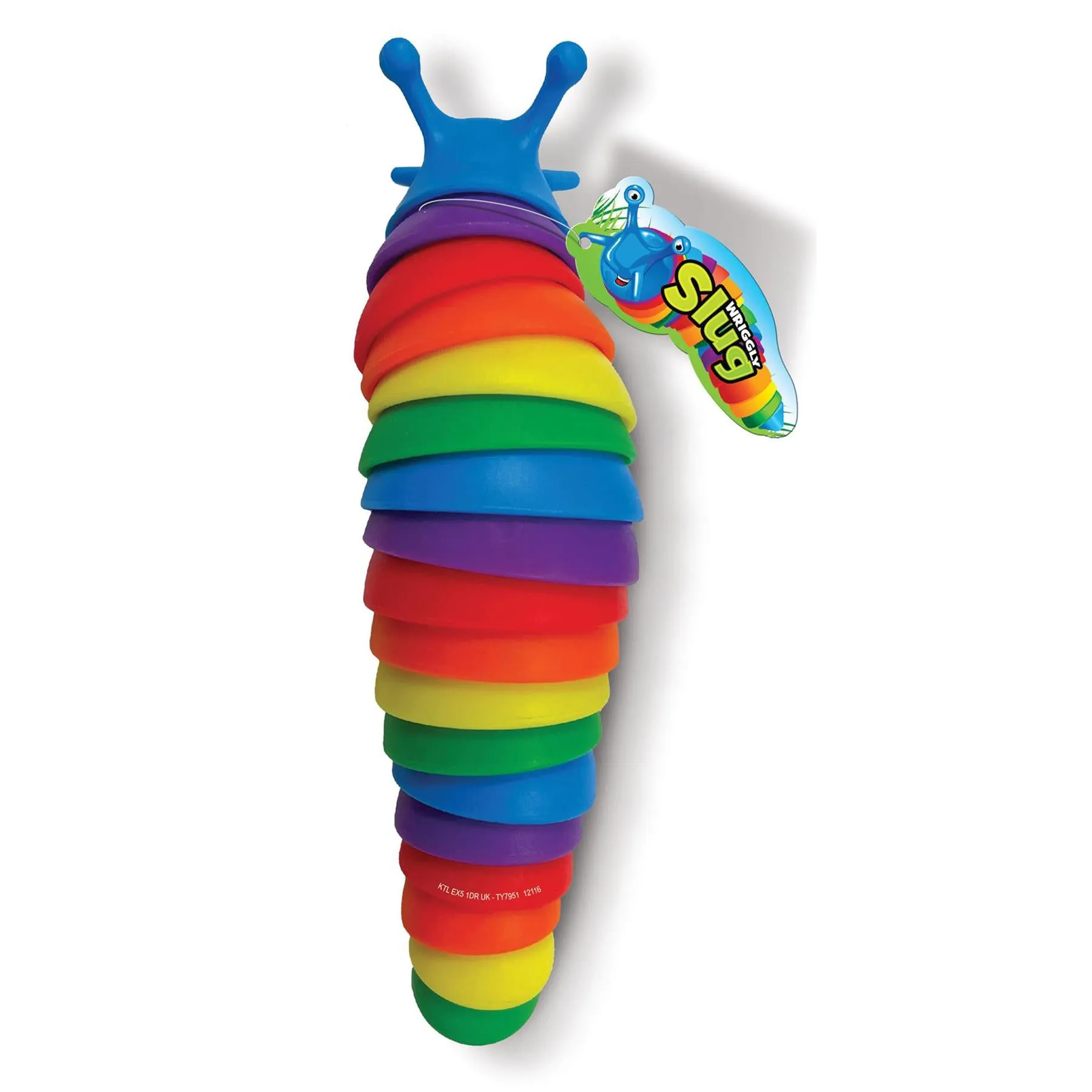 Rainbow Fidget Slug Toy