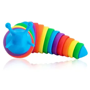 Rainbow Fidget Slug Toy