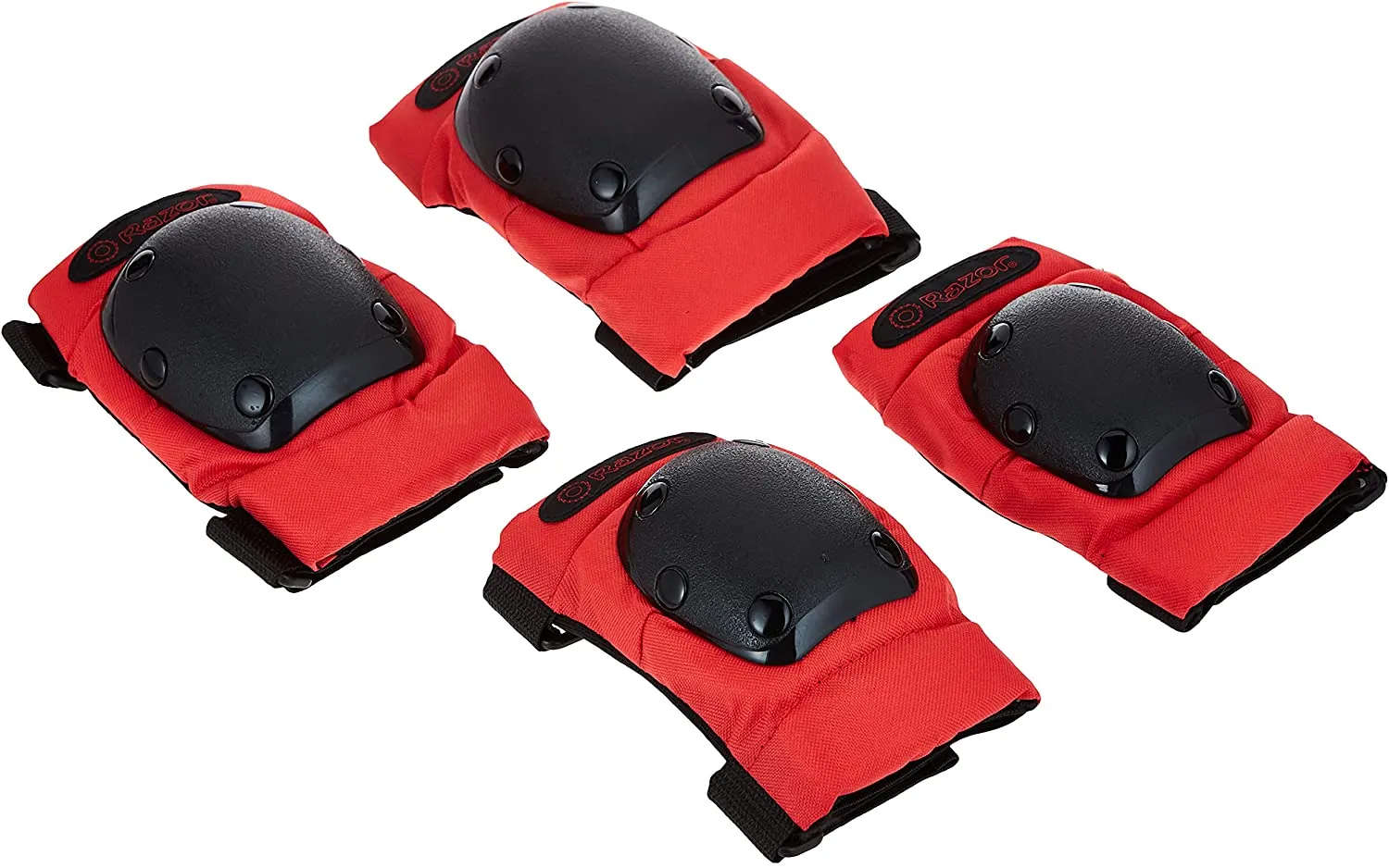 Razor Child Elbow & Knee Pads Red