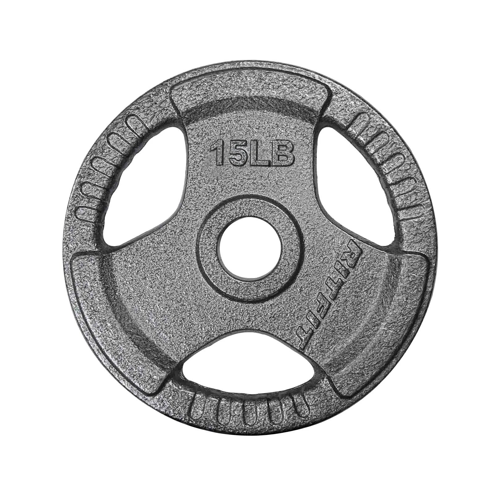 RitFit Cast Iron Weight Plates Set 2-Inch Olympic Grip Plates