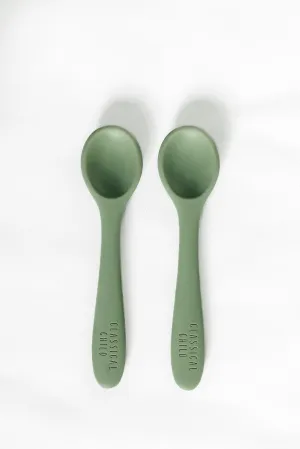 Sage Silicone Spoon 2 Pack