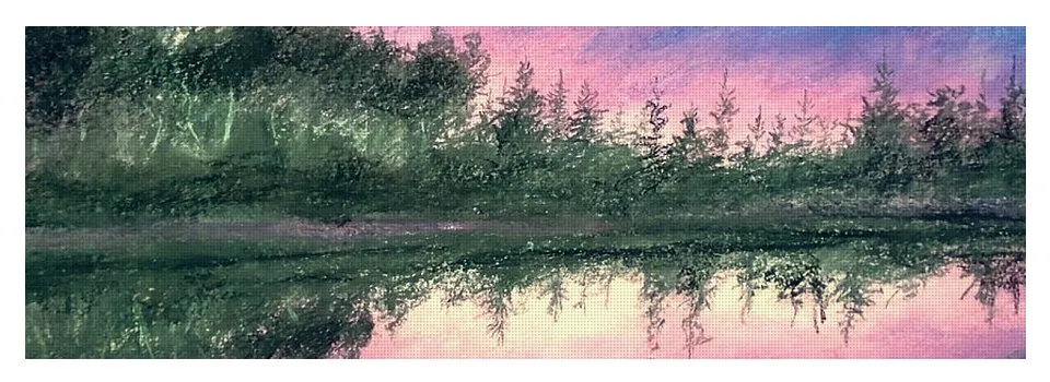 Sunset Gush - Yoga Mat