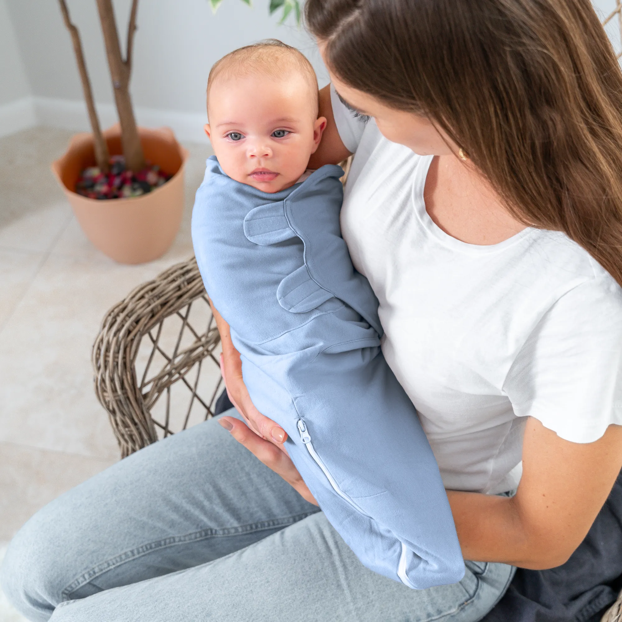 Swaddle Blankets w/ Zipper