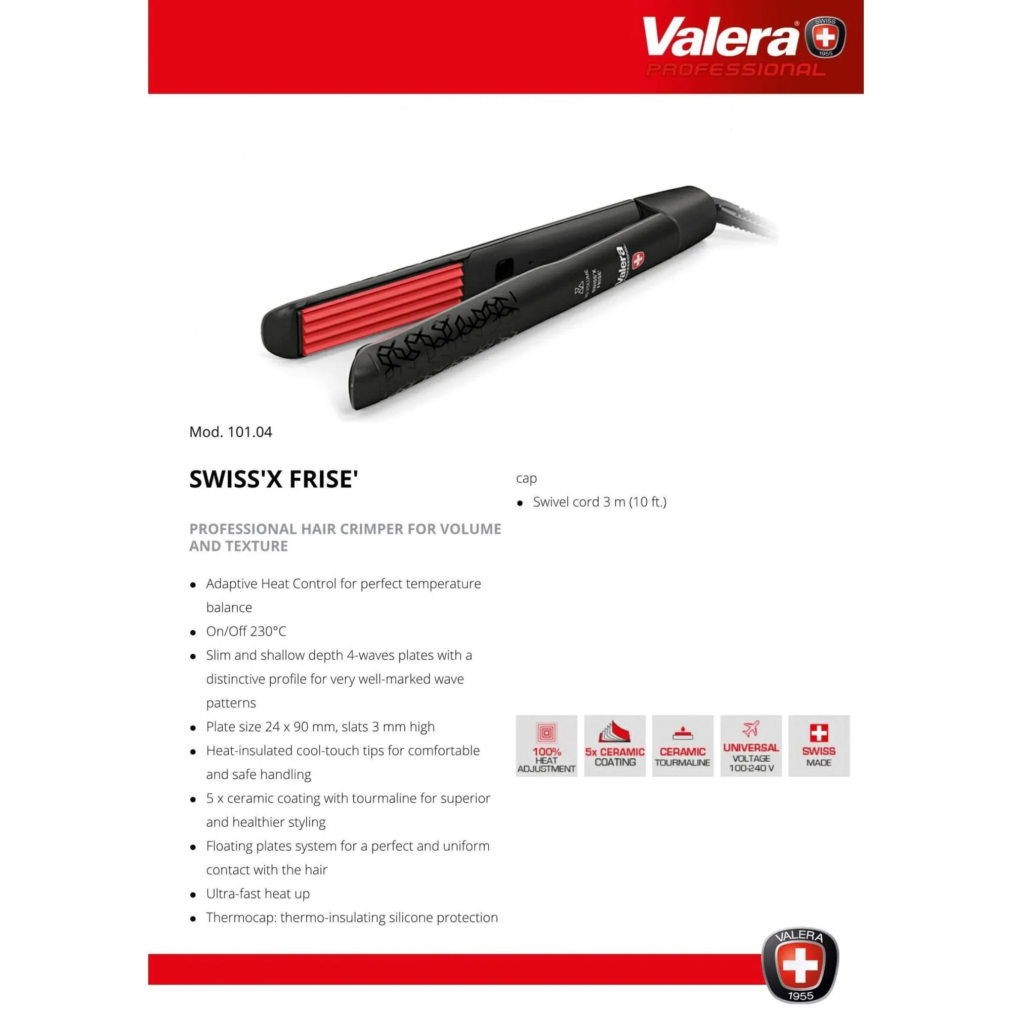 Swiss'X Frise Hair Crimper