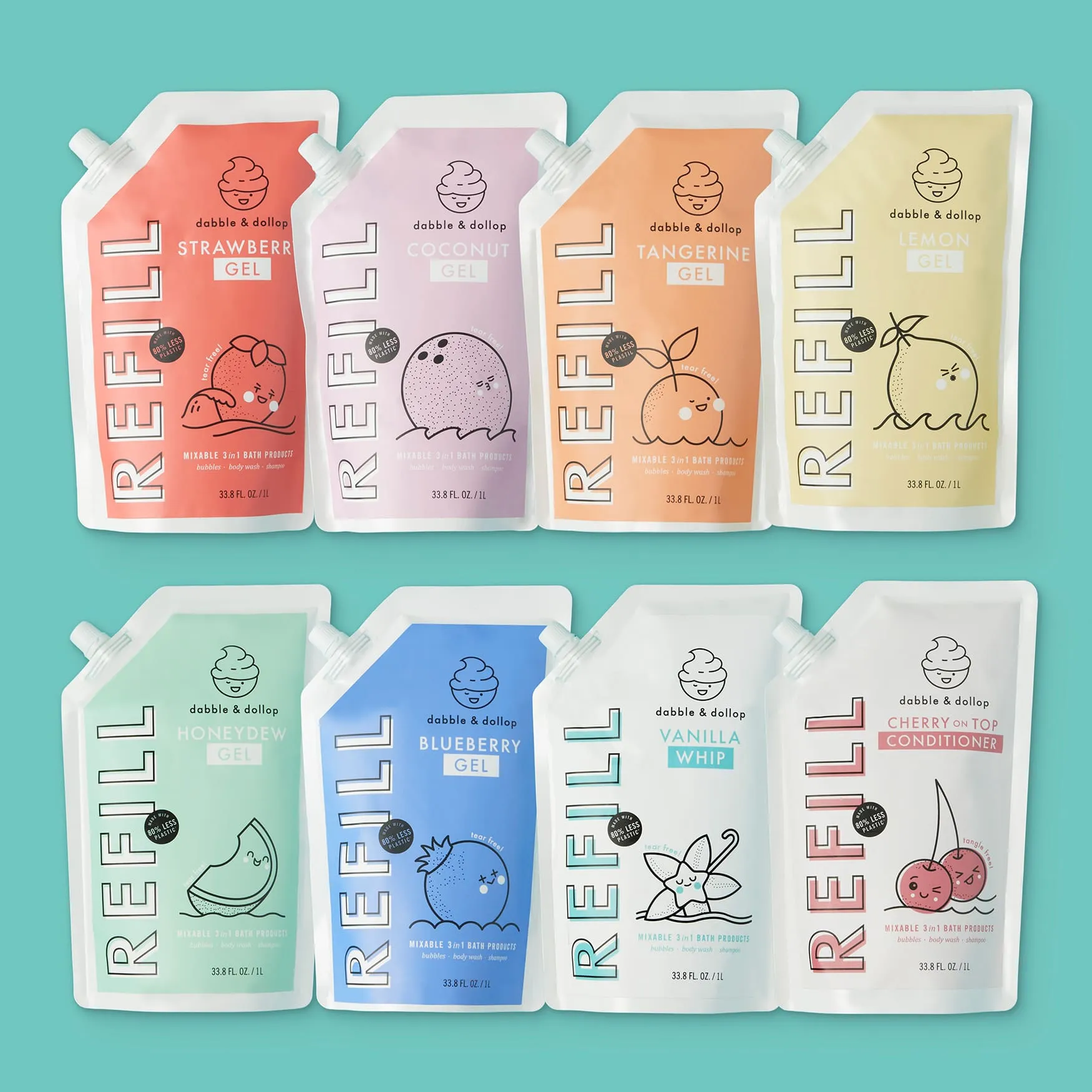 Tear-Free Lemon Shampoo & Body Wash