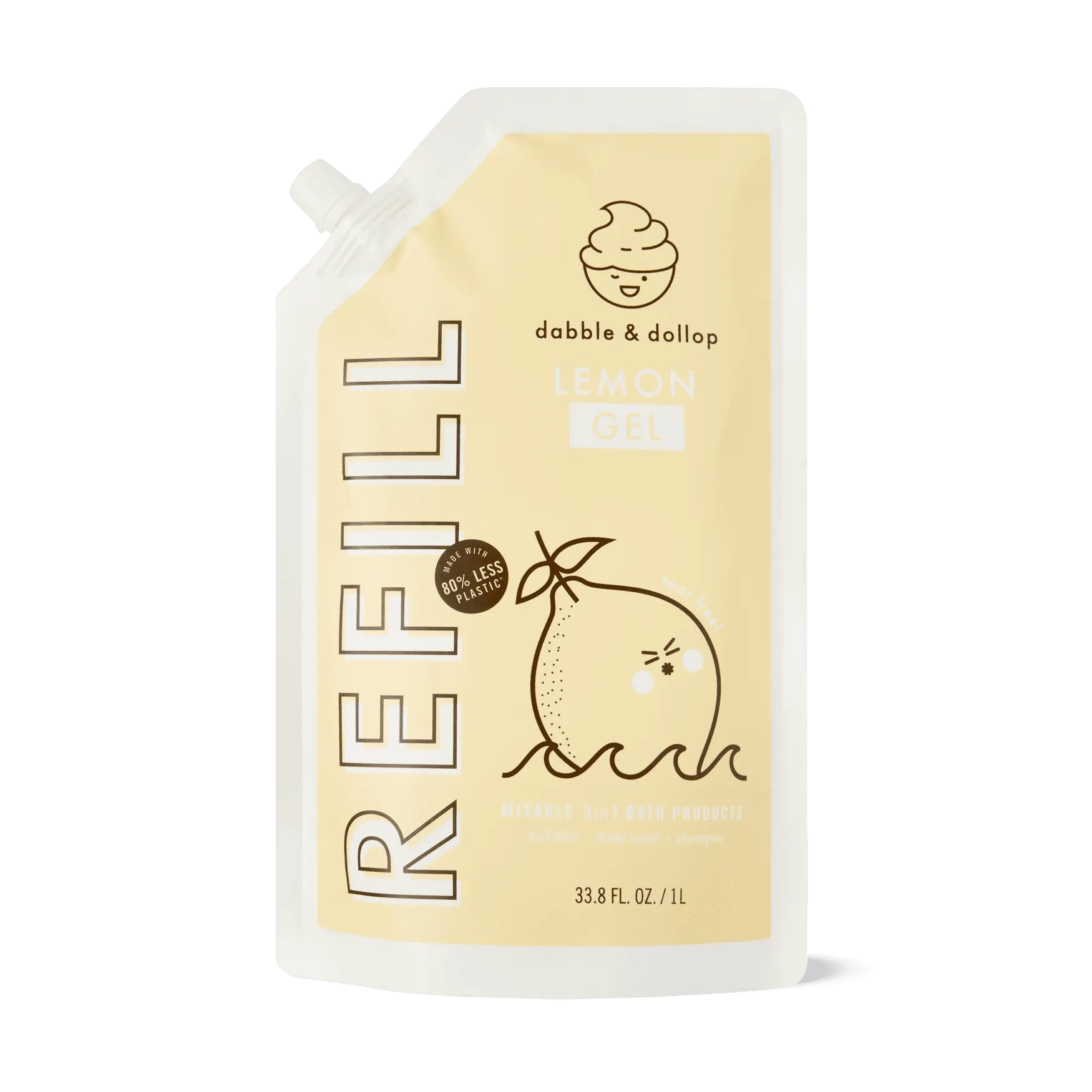Tear-Free Lemon Shampoo & Body Wash