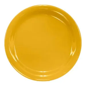 Thunder Group CR107YW 7-1/4" Melamine Narrow Rim Plate Pack of 12