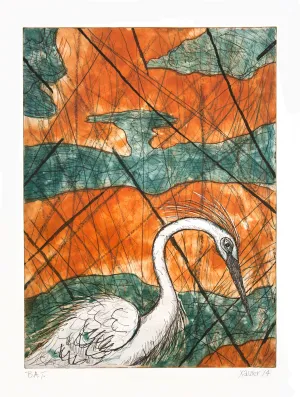 Tolbert 2, Frank X. "Snowy Egret"