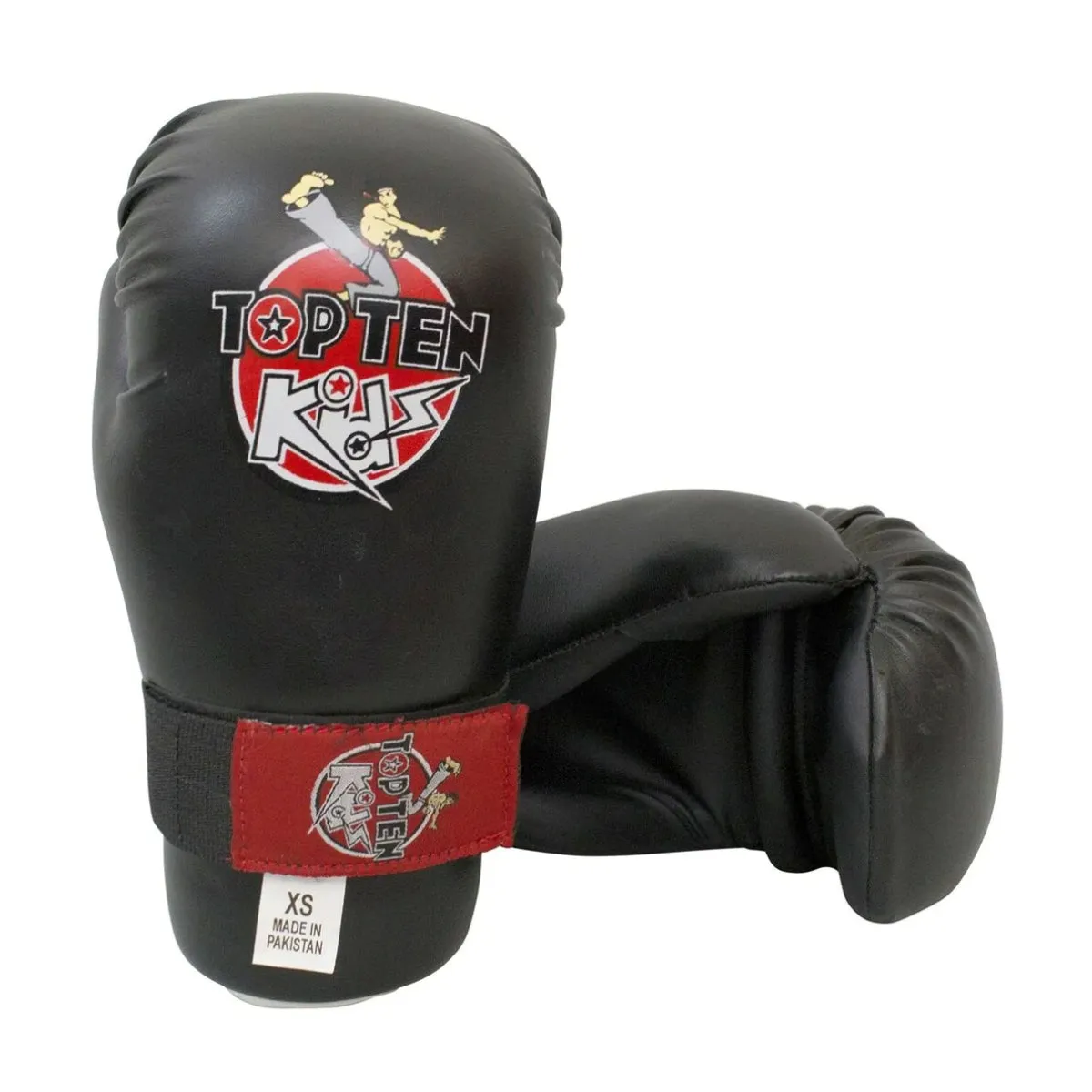 Top Ten Kids Pointfighter Gloves One Size Black