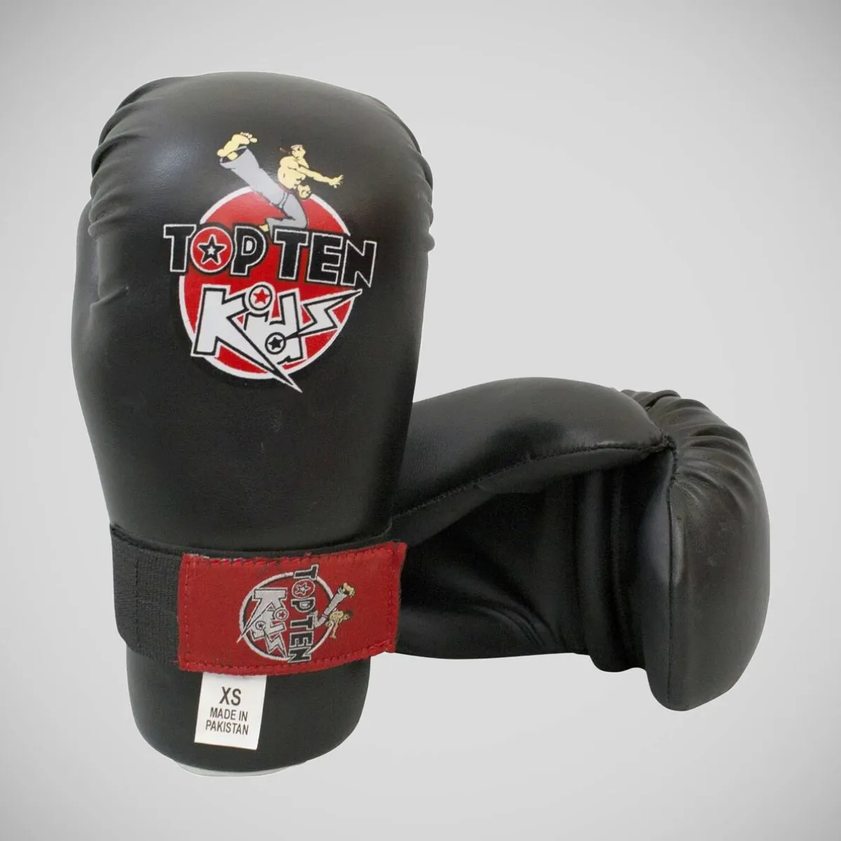 Top Ten Kids Pointfighter Gloves One Size Black