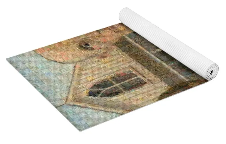 Tribute to American Gothic - Yoga Mat