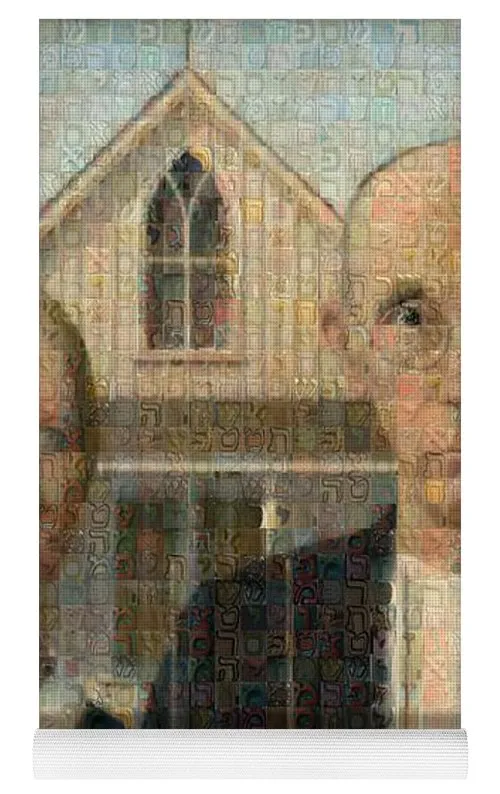 Tribute to American Gothic - Yoga Mat