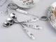 V & A Alice Tea Spoons Set of 4