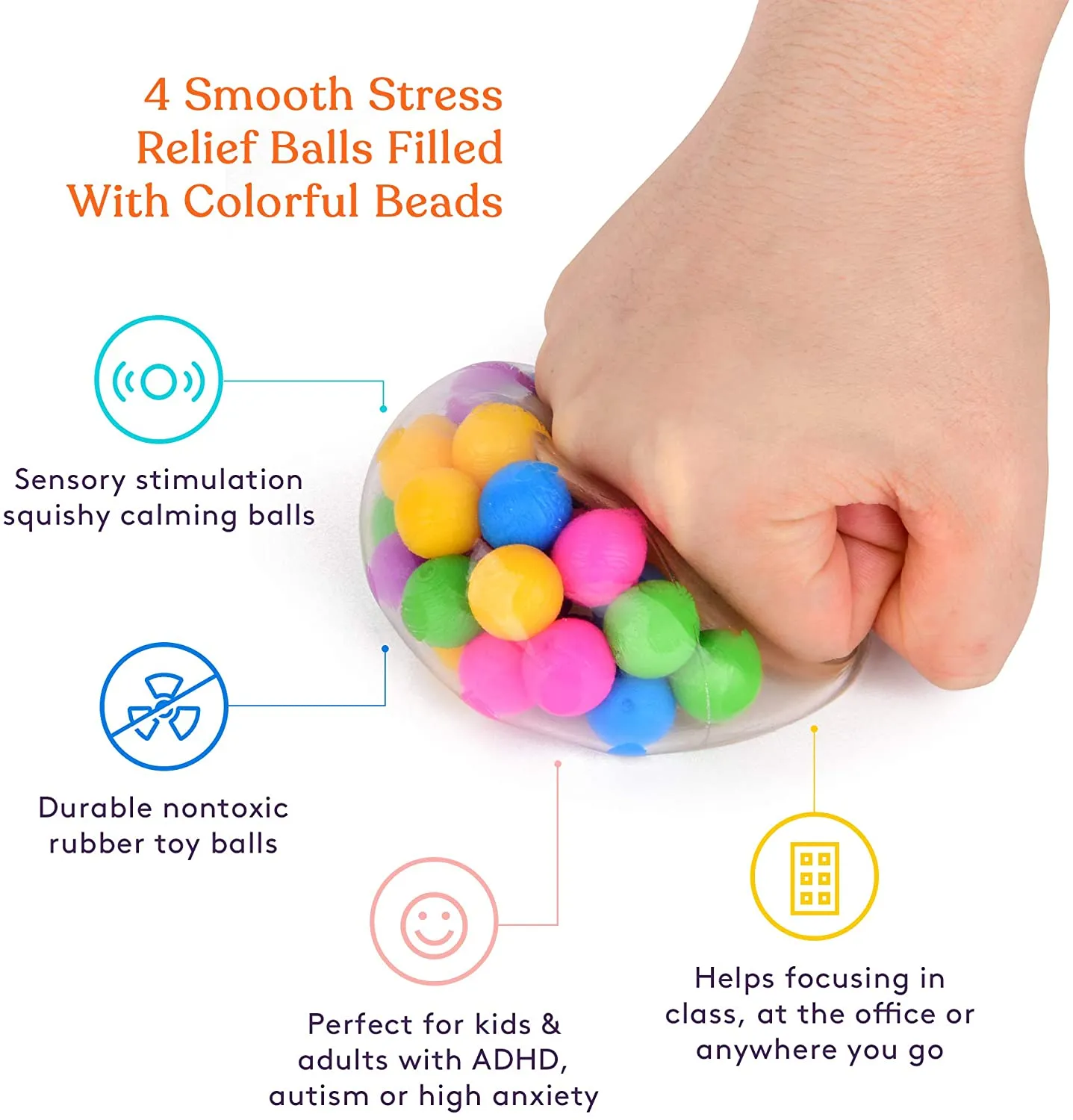 Vibrant Harmony Squeeze Toys: Fun, Colorful, and Stress-Relieving Playtime for All Ages