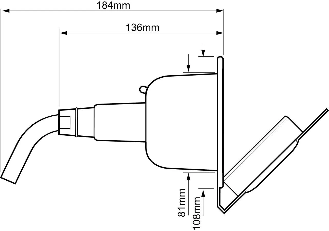 Whale Swim 'n' Rinse Compact Deck / Transom Shower