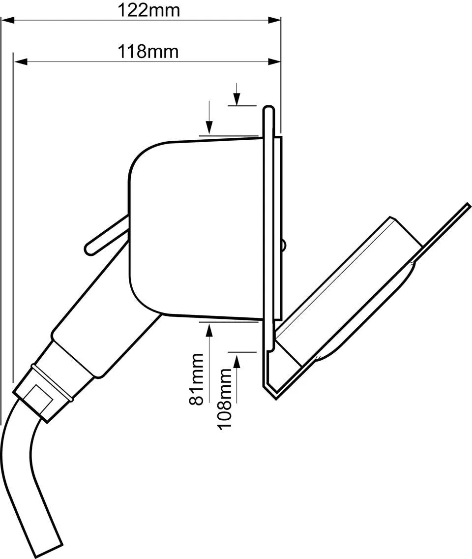 Whale Swim 'n' Rinse Compact Deck / Transom Shower