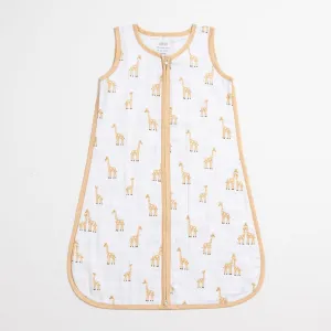 Yellow Giraffe Printed Sleeping Bag